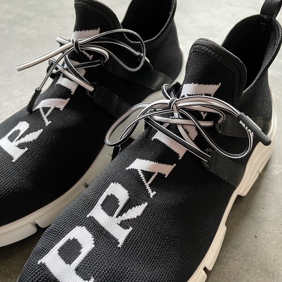 LIKE NEW Prada XY Knit Sneakers - Picture 5 of 15
